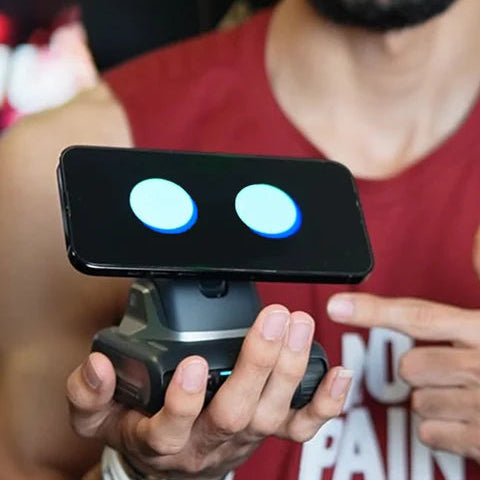 Looi – Robot Compagnon IA Interactif Noir & Blanc