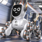 Robot Chien Q193™ — 8 Roues Motrices, Piloté d'un Geste de la Main