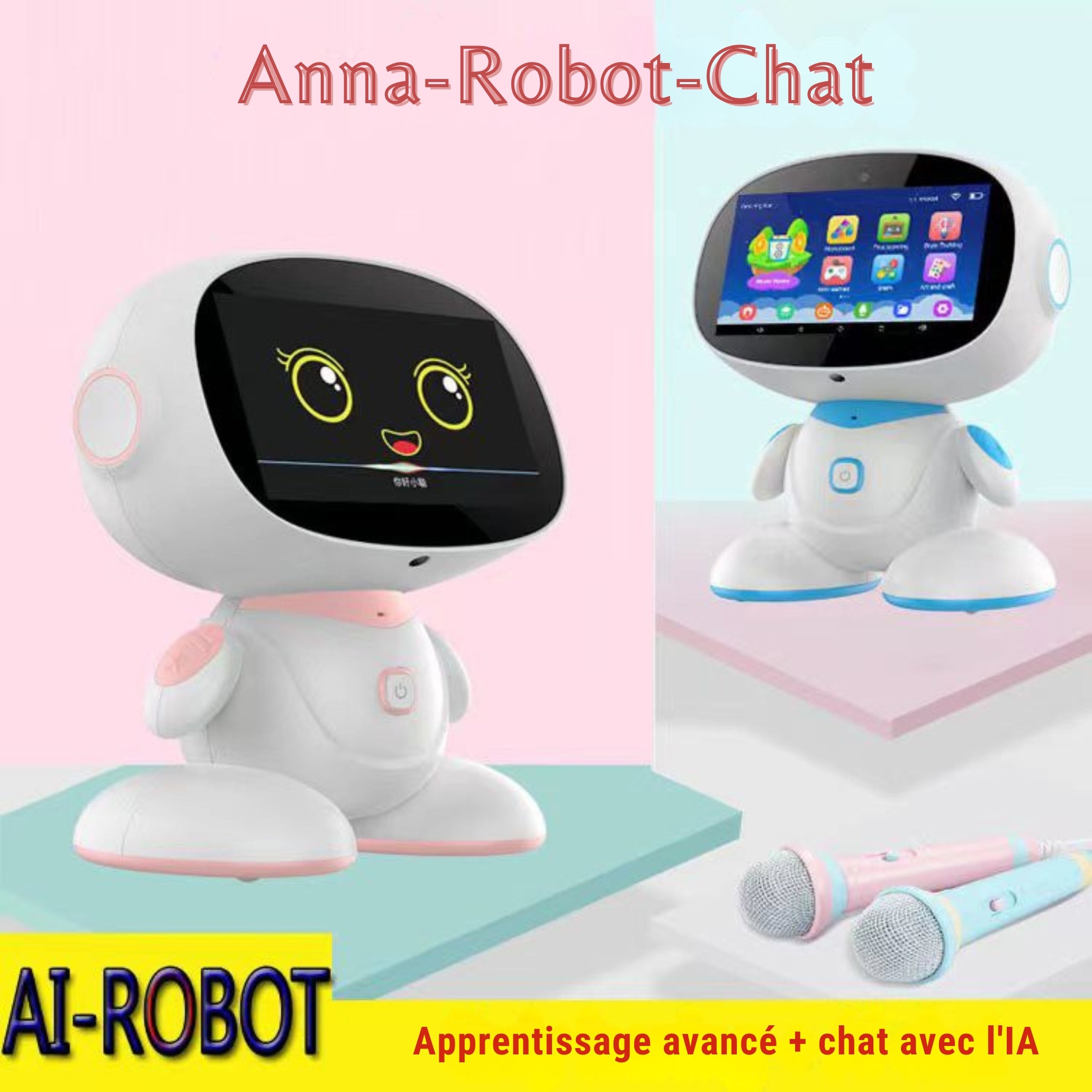 Anna Tab IA – Robot de Contrôle & Apprentissage | Mon Compagnon IA