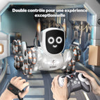 Robot Chien Q193™ — 8 Roues Motrices, Piloté d'un Geste de la Main