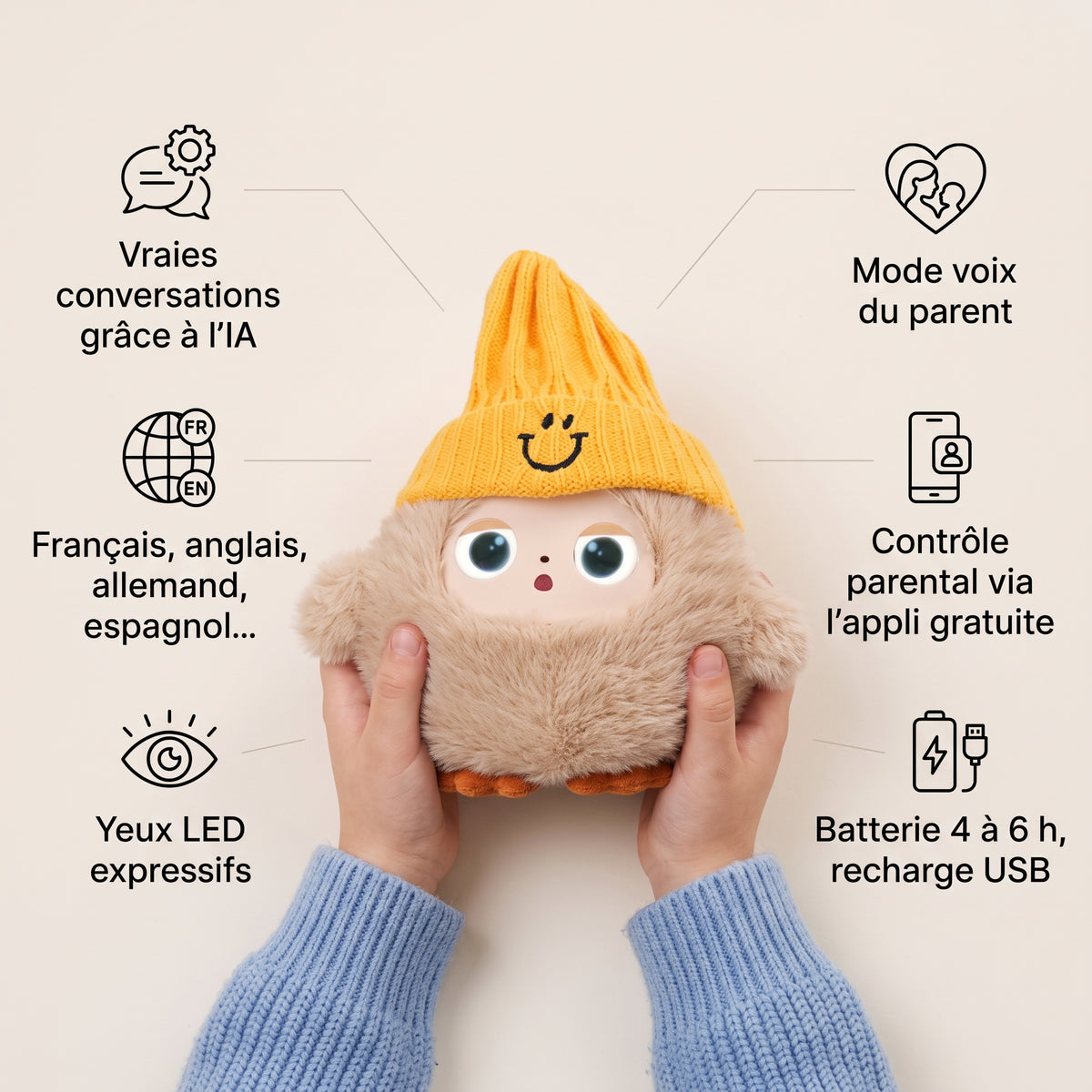 LeDodo™ — La Peluche IA qui Parle Vraiment avec Votre Enfant