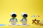 Eilik (Bleu) - Mini Robot Interactif & Compagnon Émotionnel