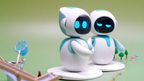 Eilik (Bleu) - Mini Robot Interactif & Compagnon Émotionnel