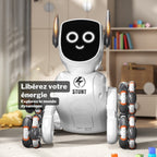 Robot Chien Q193™ — 8 Roues Motrices, Piloté d'un Geste de la Main