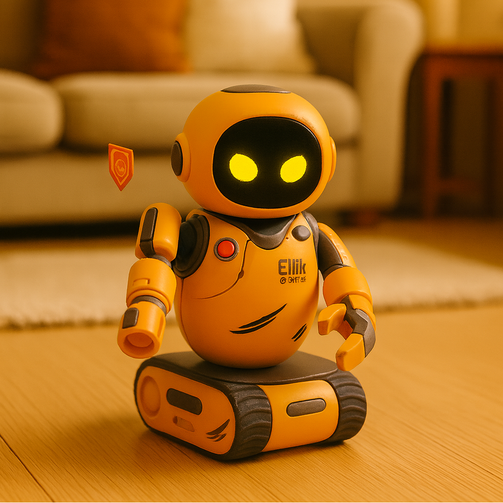 Eilik Jaune (Interaction Émotionnelle) – Robot compagnon expressif