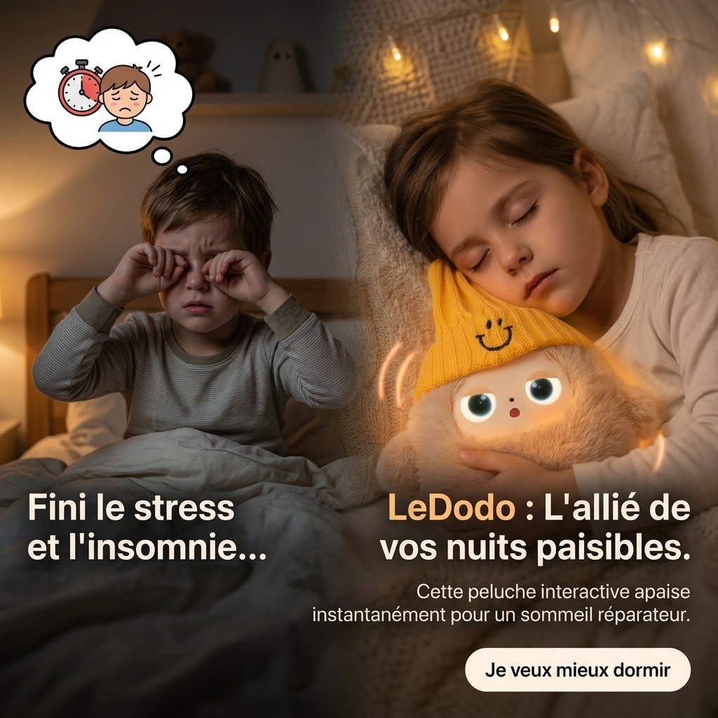 Fini le stress et l'insomnie : LeDodo, l'allié des nuits paisibles de votre enfant