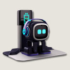 EMO (Bleu) - Robot IA Intelligent & Compagnon de Bureau Interactif