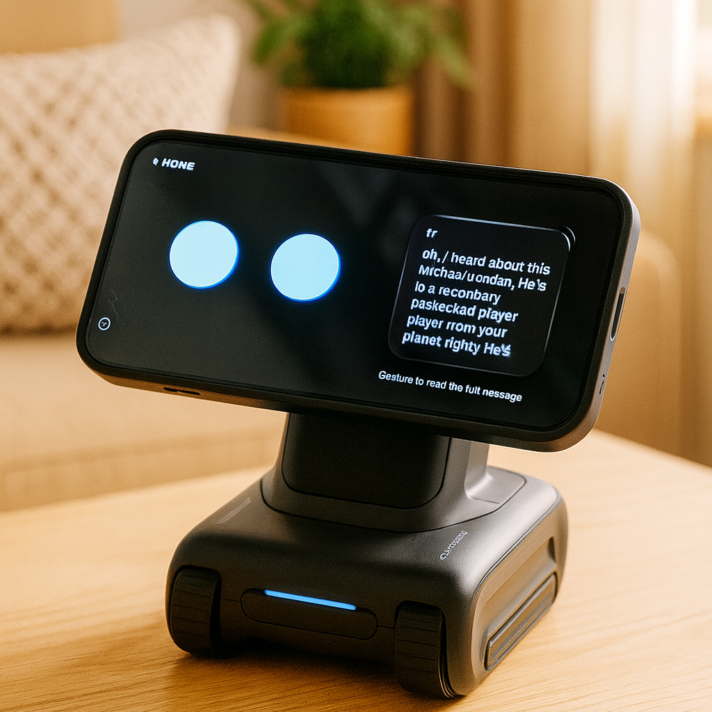 Looi – Robot Compagnon IA Interactif Noir & Blanc